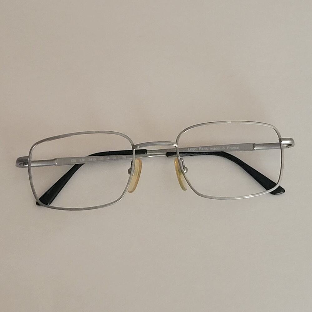 Vintage LOGO PARIS LM 2416 02 50x20x135 Eyeglasses frame Made in France